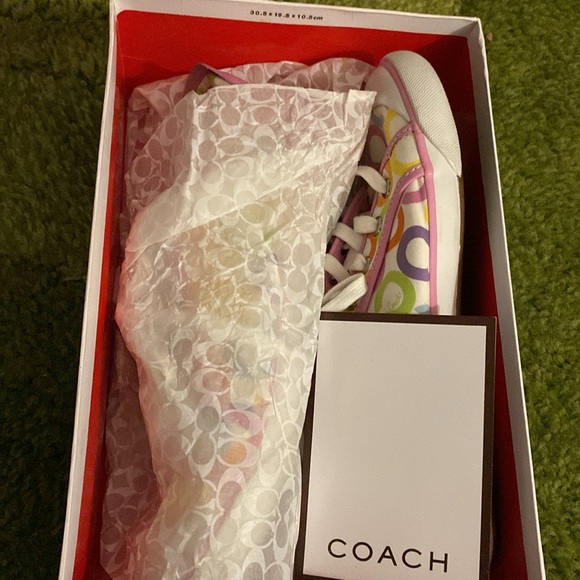 NIB Coach Multi-Color Athletic Shoe - Picture 5 of 6